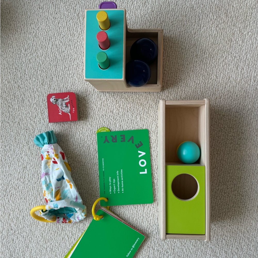 Lovevery: The Thinker Playguide 11-12 months